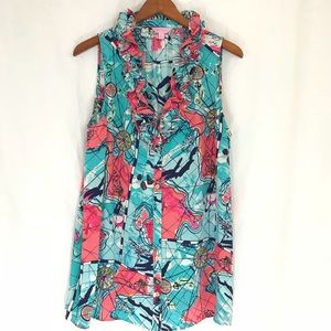 Lilly Pulitzer HOLY GRAIL X- Marks The Spot Reenie